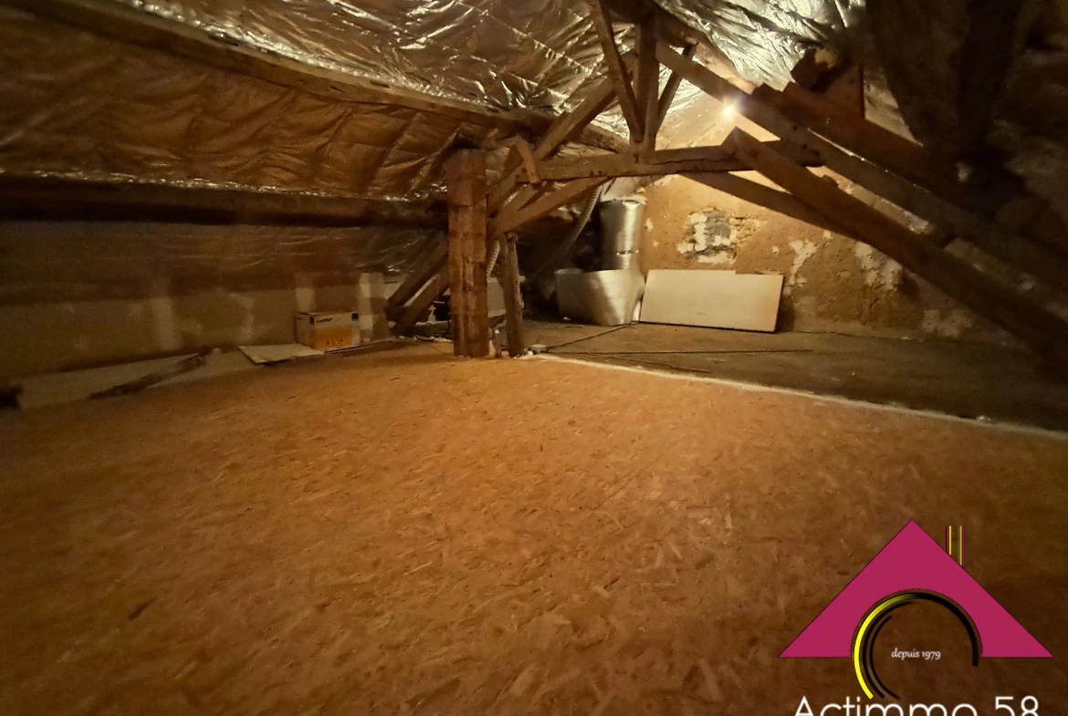 Maison de 110 m² à Ourouer-Les-Bourdelins avec grand terrain et possibilité d'agrandissement 