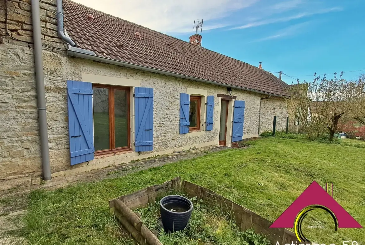 Maison de 110 m² à Ourouer-Les-Bourdelins avec grand terrain et possibilité d'agrandissement 