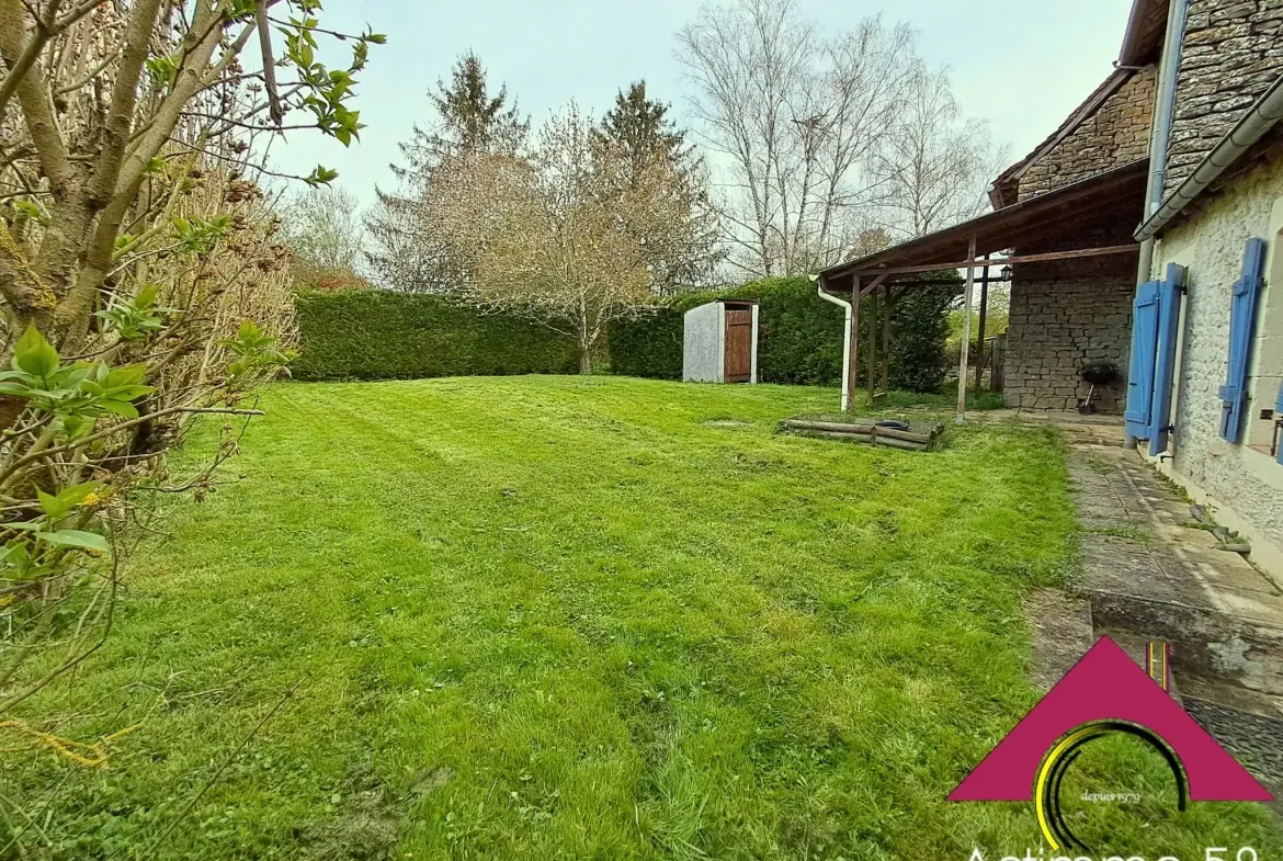 Maison de 110 m² à Ourouer-Les-Bourdelins avec grand terrain et possibilité d'agrandissement 