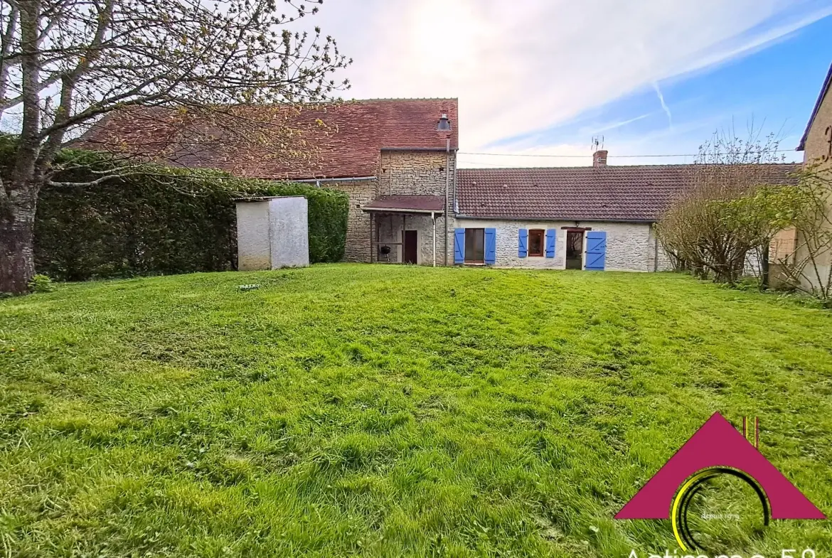 Maison de 110 m² à Ourouer-Les-Bourdelins avec grand terrain et possibilité d'agrandissement 
