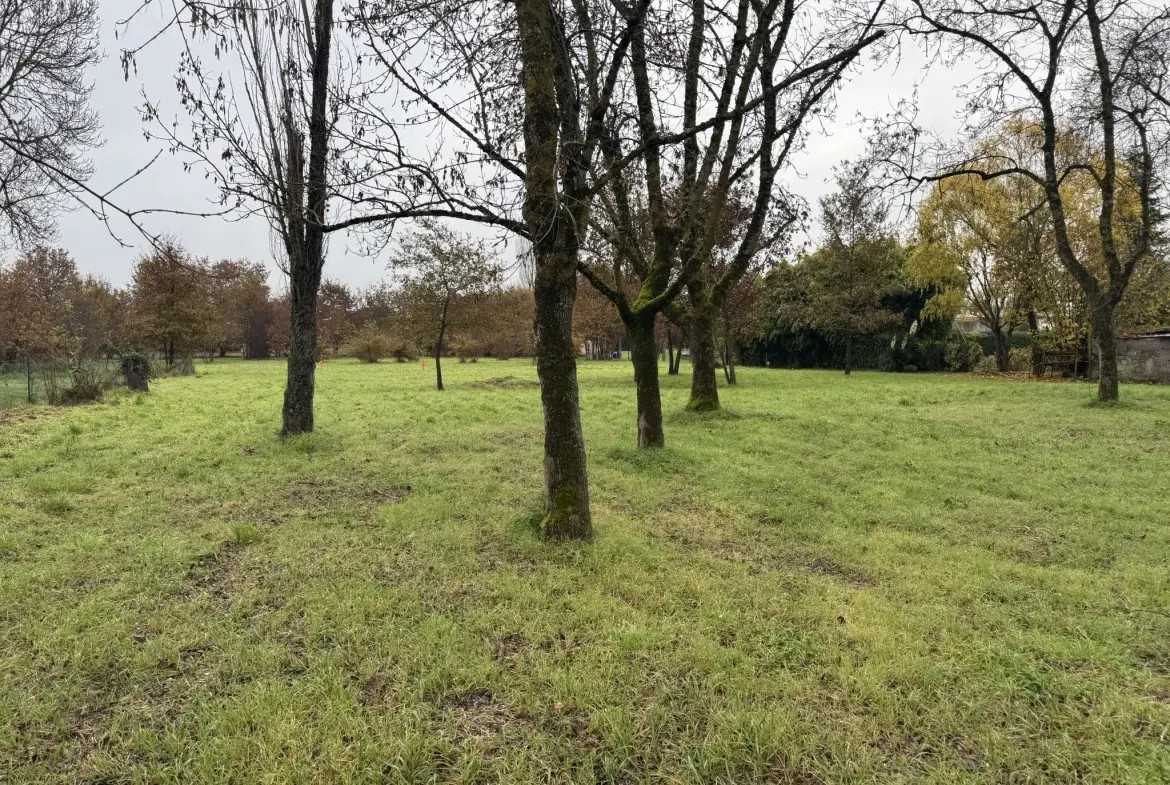 Terrain constructible de 2027 m² à Montauban, secteur Verlhaguet 
