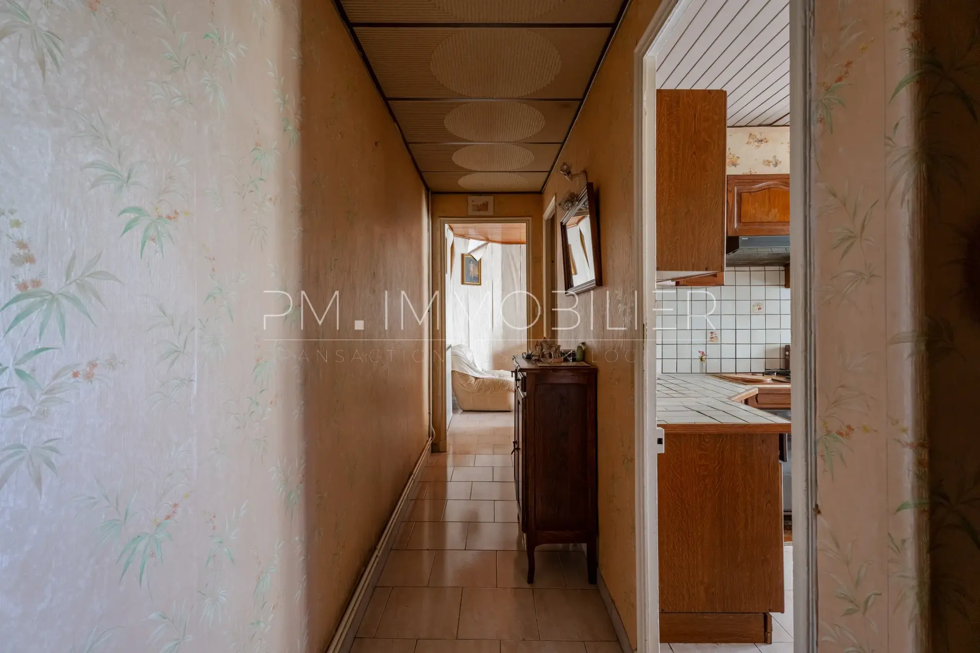 Appartement à rénover avec jardin à Marseille, quartier Sakakini / La Timone 