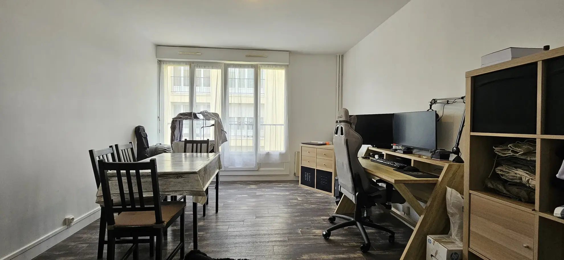 Appartement F1 loué à Ifs proche campus 3 - Opportunité d'investissement 