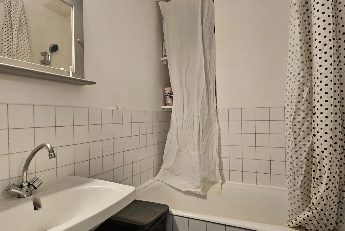 Appartement F1 loué à Ifs proche campus 3 - Opportunité d'investissement 