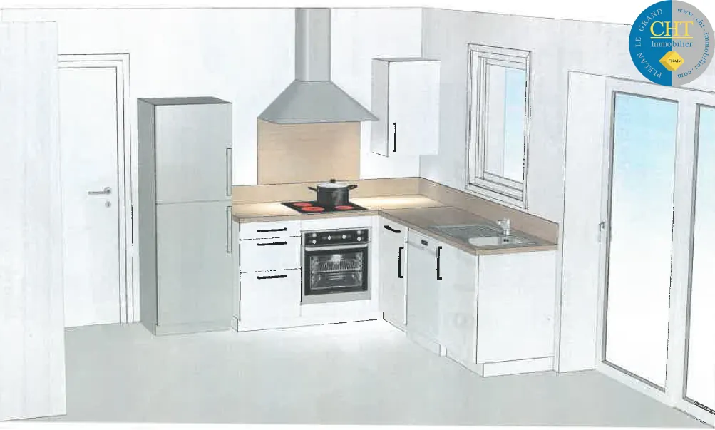 Maison neuve T3 à Beignon dans le centre-ville de Brocéliande - Opportunité rare 