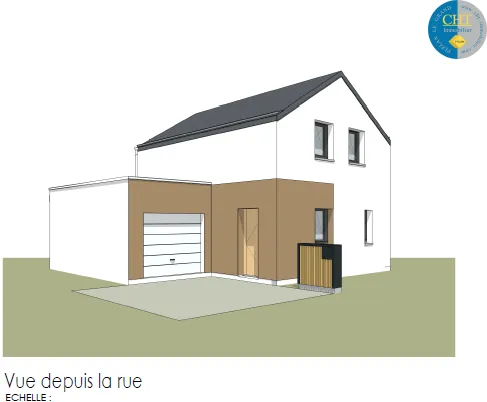 Maison neuve T3 à Beignon dans le centre-ville de Brocéliande - Opportunité rare 