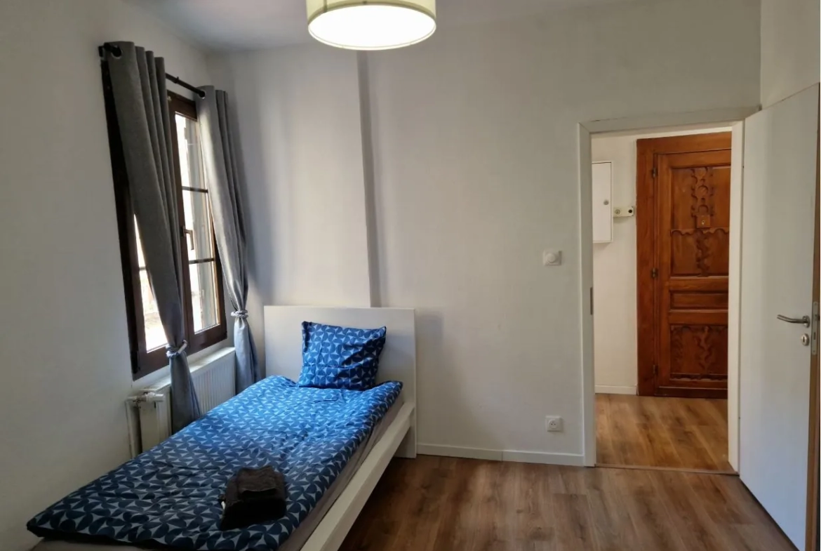 Appartement 3 pièces rénové avec cave au cœur de Strasbourg 
