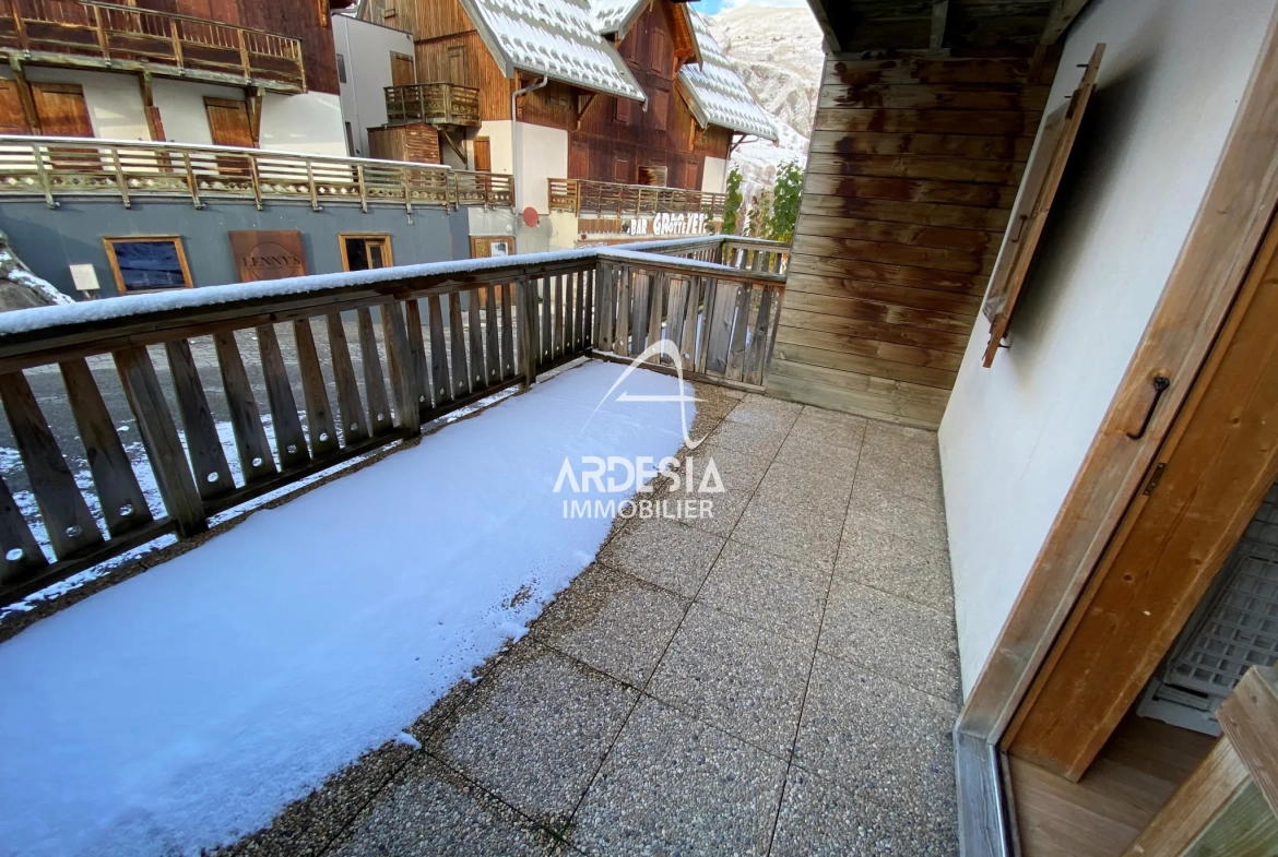 Appartement T2 à Saint-Sorlin d'Arves près des pistes, parfait pour location et vacances 