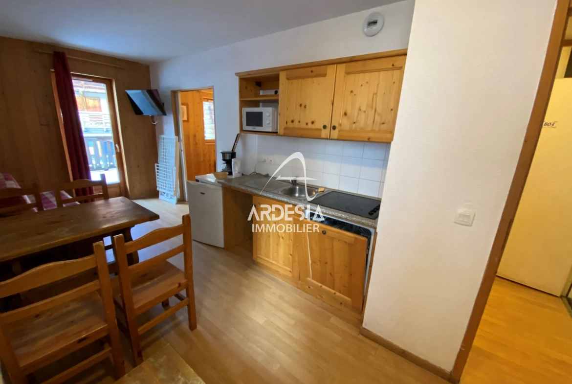 Appartement T2 à Saint-Sorlin d'Arves près des pistes, parfait pour location et vacances 