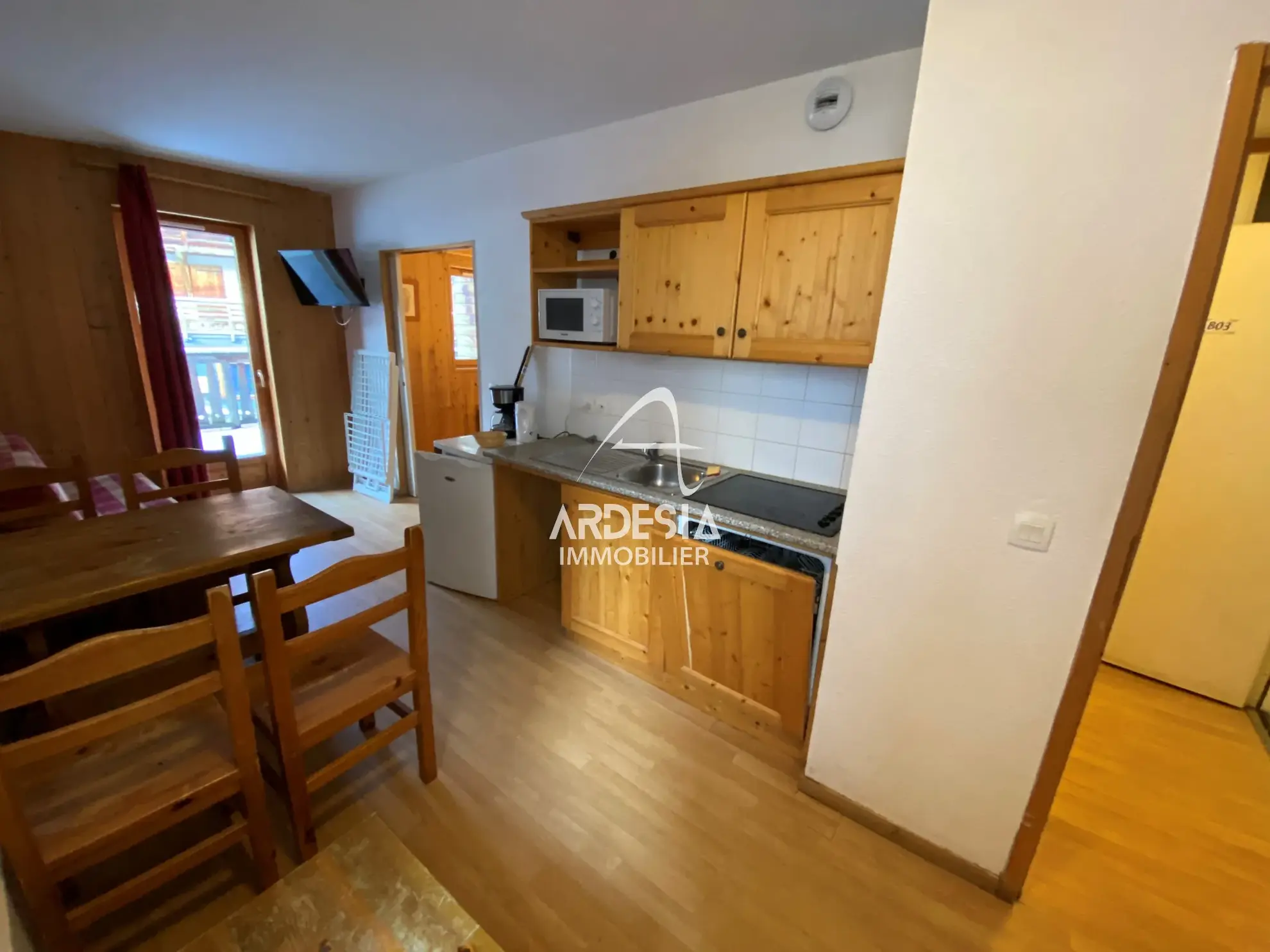 Appartement T2 à Saint-Sorlin d'Arves près des pistes, parfait pour location et vacances 