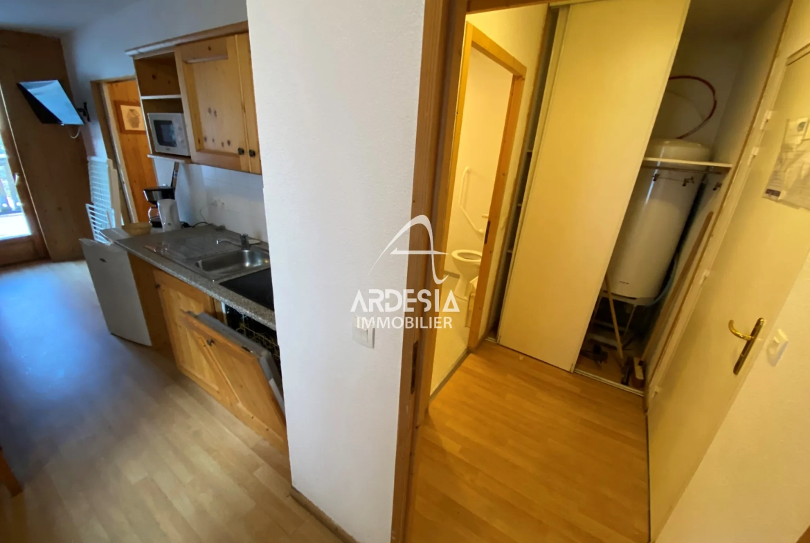 Appartement T2 à Saint-Sorlin d'Arves près des pistes, parfait pour location et vacances 