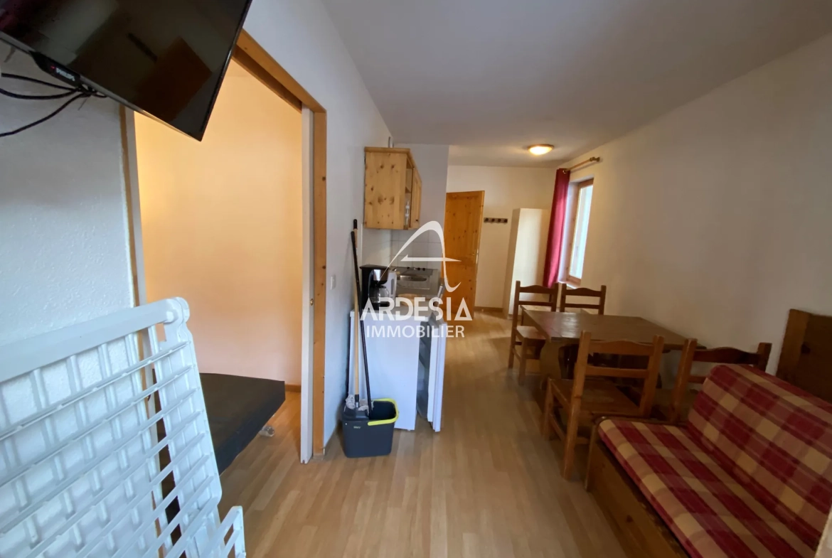 Appartement T2 à Saint-Sorlin d'Arves près des pistes, parfait pour location et vacances 