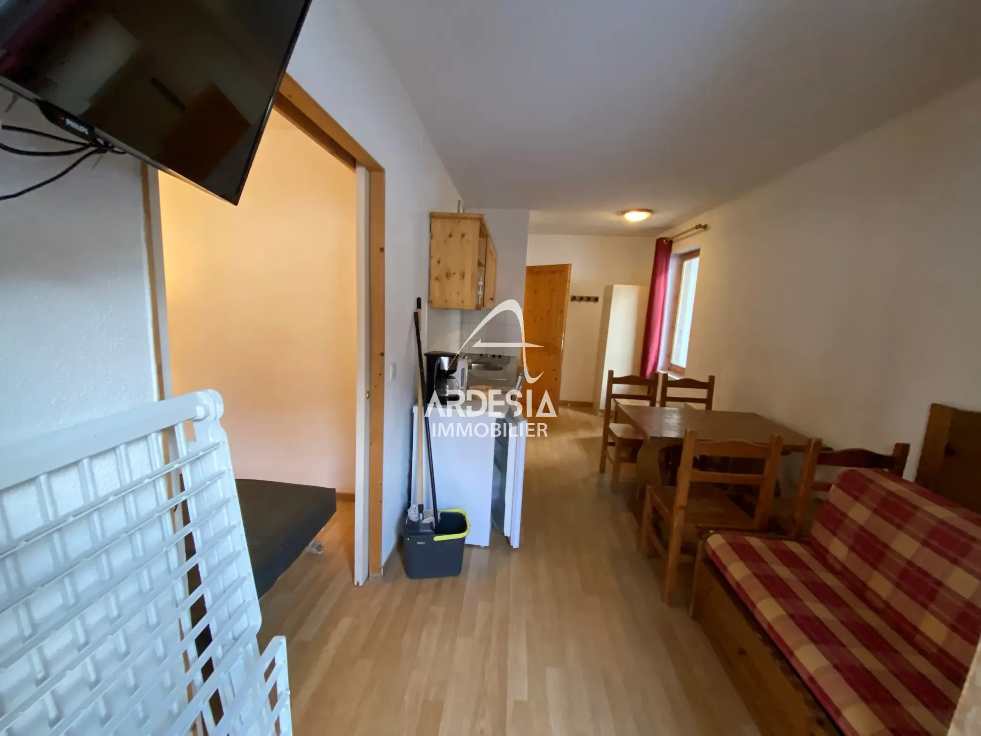 Appartement T2 à Saint-Sorlin d'Arves près des pistes, parfait pour location et vacances 