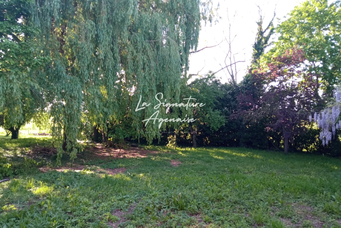 Maison à rénover sur un terrain de 2415 m² à Couthure-sur-Garonne 