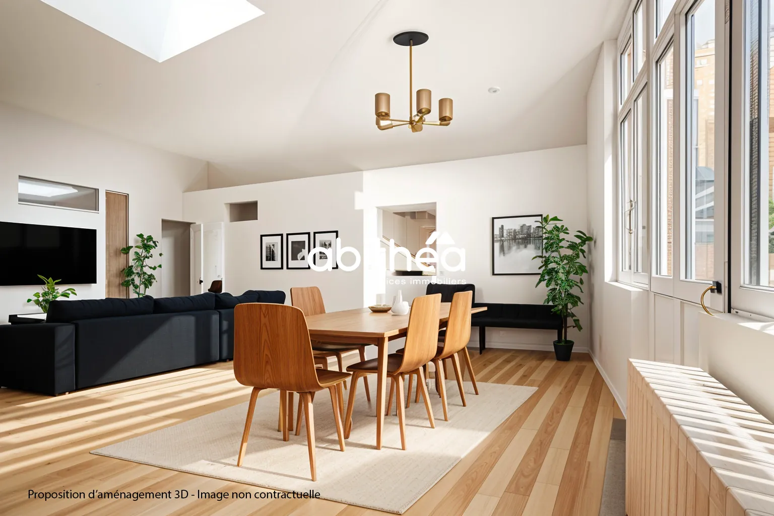Appartement T4 en rez de jardin à Arras avec terrasse, cave et parking 
