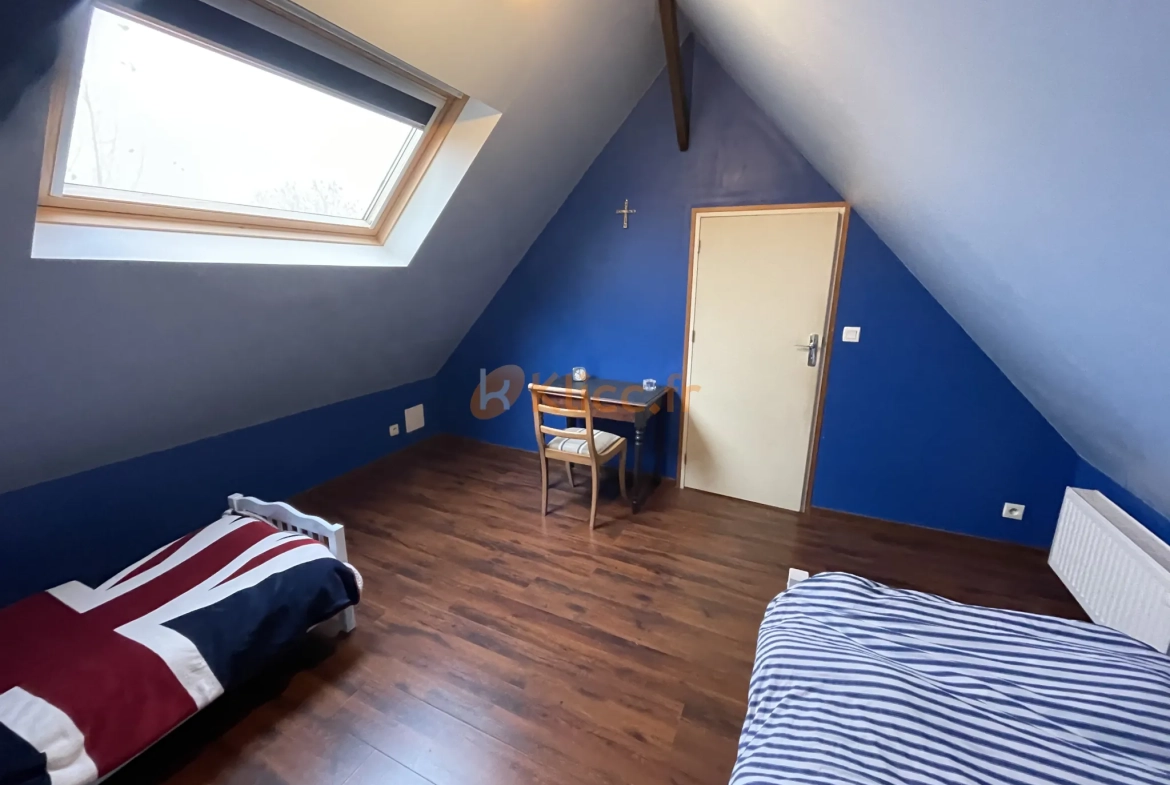 Longère authentique avec 6 chambres, jardin 1600m², proche Veules les Roses 