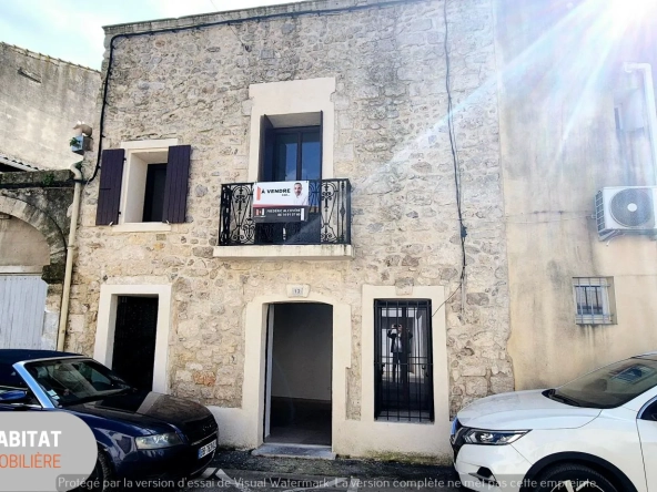 Maison de village T3 rénovée à Mudaison, 65m2, confort moderne