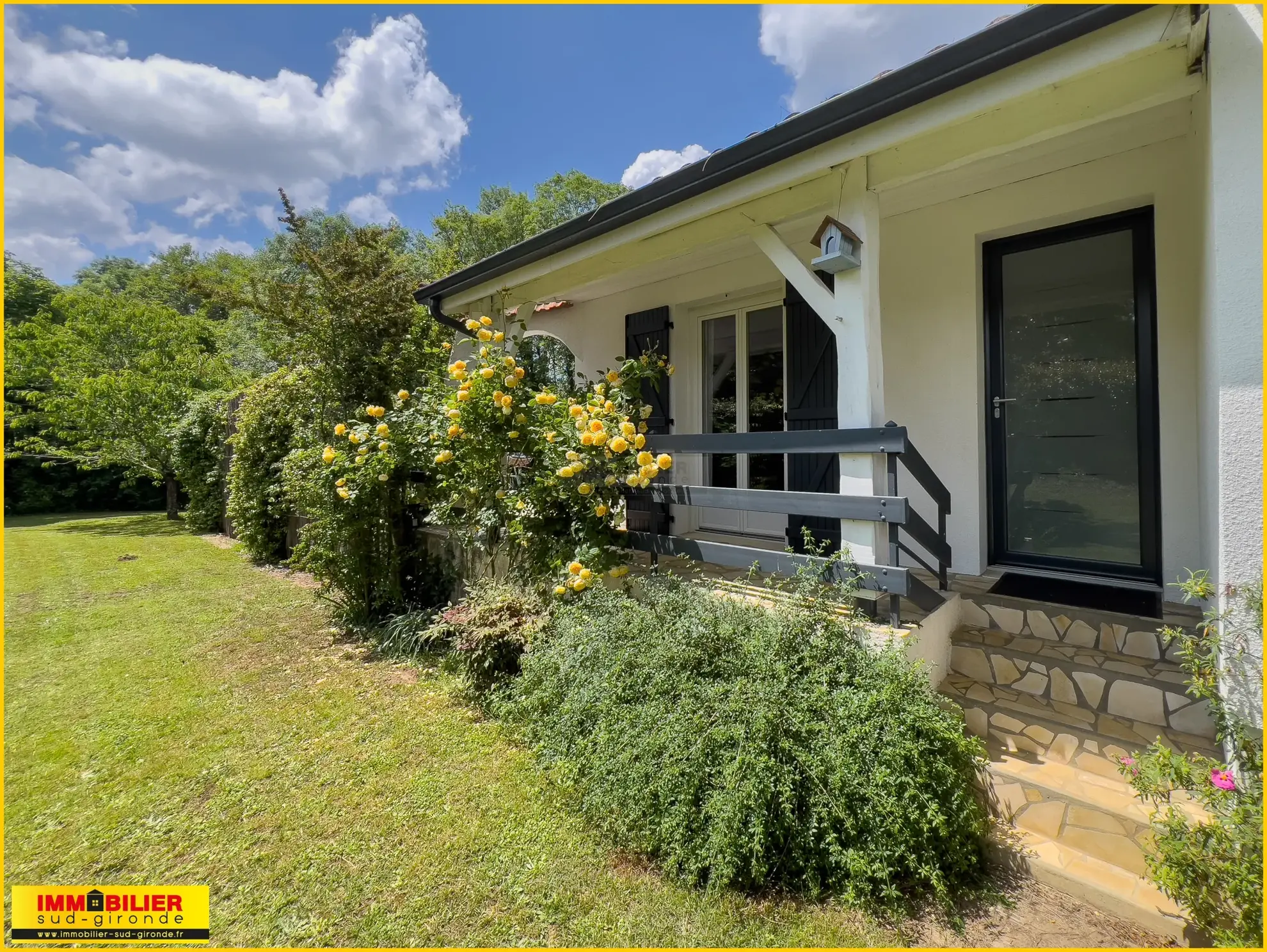 Maison à vendre à Barsac avec jardin, piscine et environnement paisible 