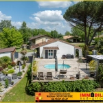 Maison à vendre à Barsac avec jardin, piscine et environnement paisible