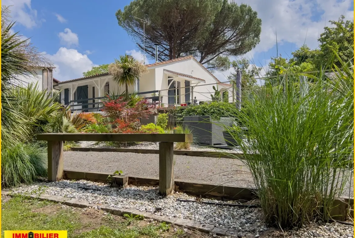 Maison à vendre à Barsac avec jardin, piscine et environnement paisible 