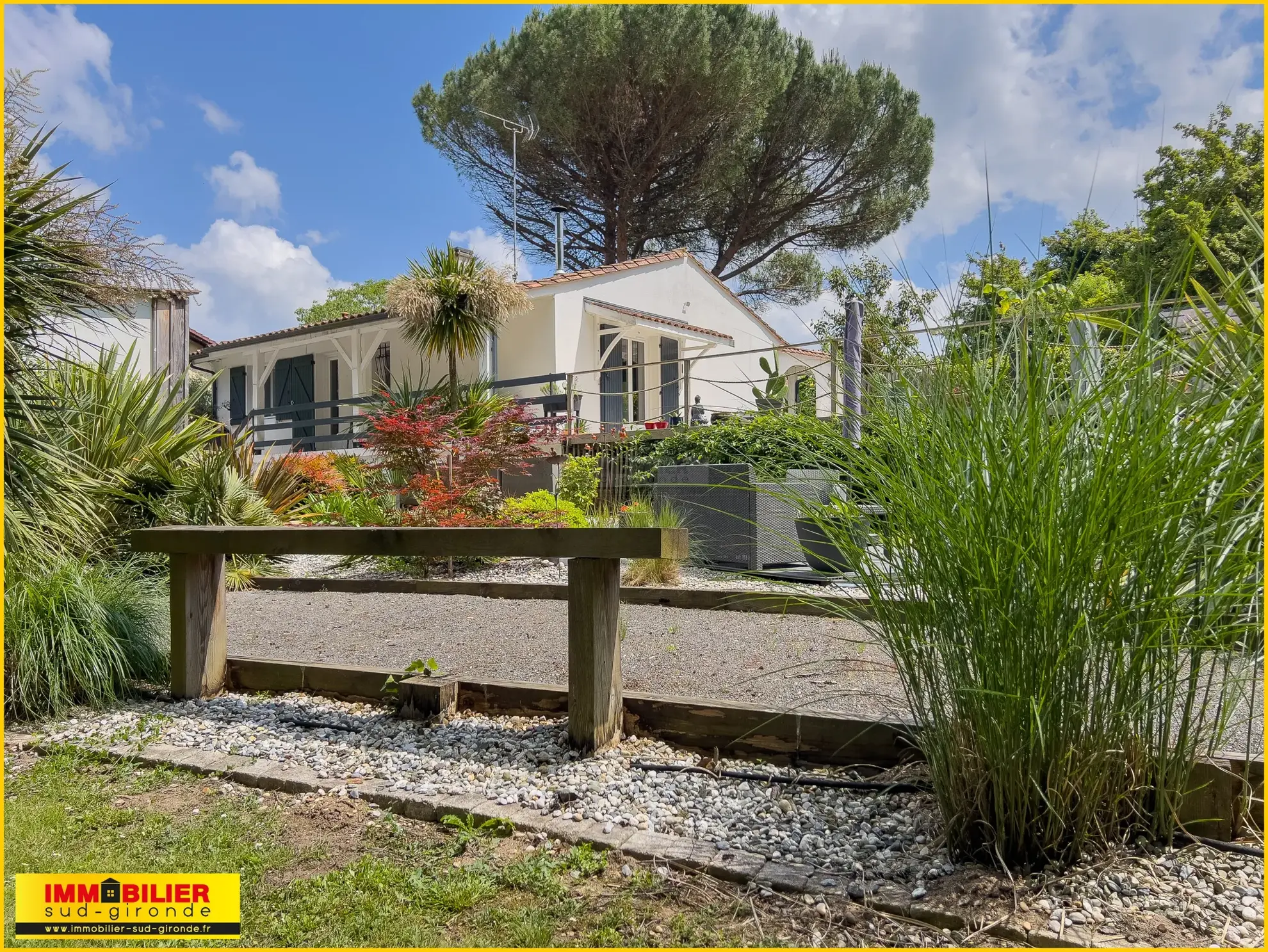 Maison à vendre à Barsac avec jardin, piscine et environnement paisible 