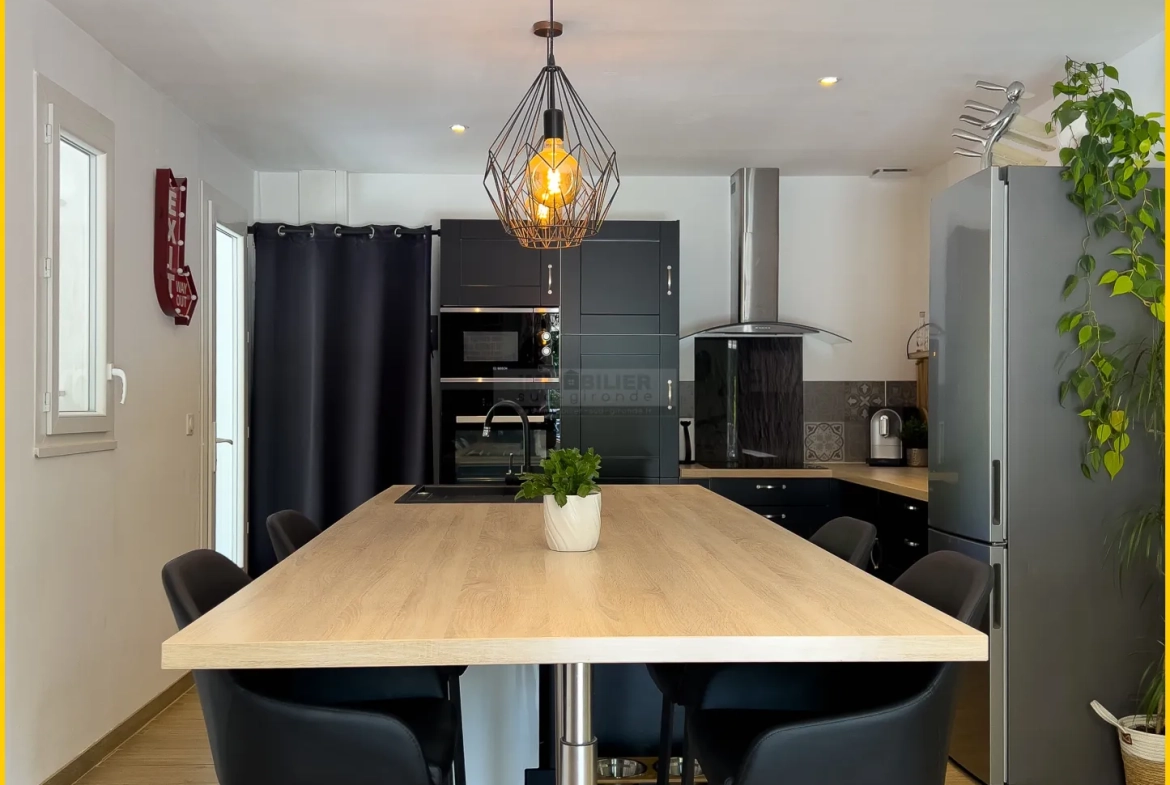 Maison à vendre à Barsac avec jardin, piscine et environnement paisible 