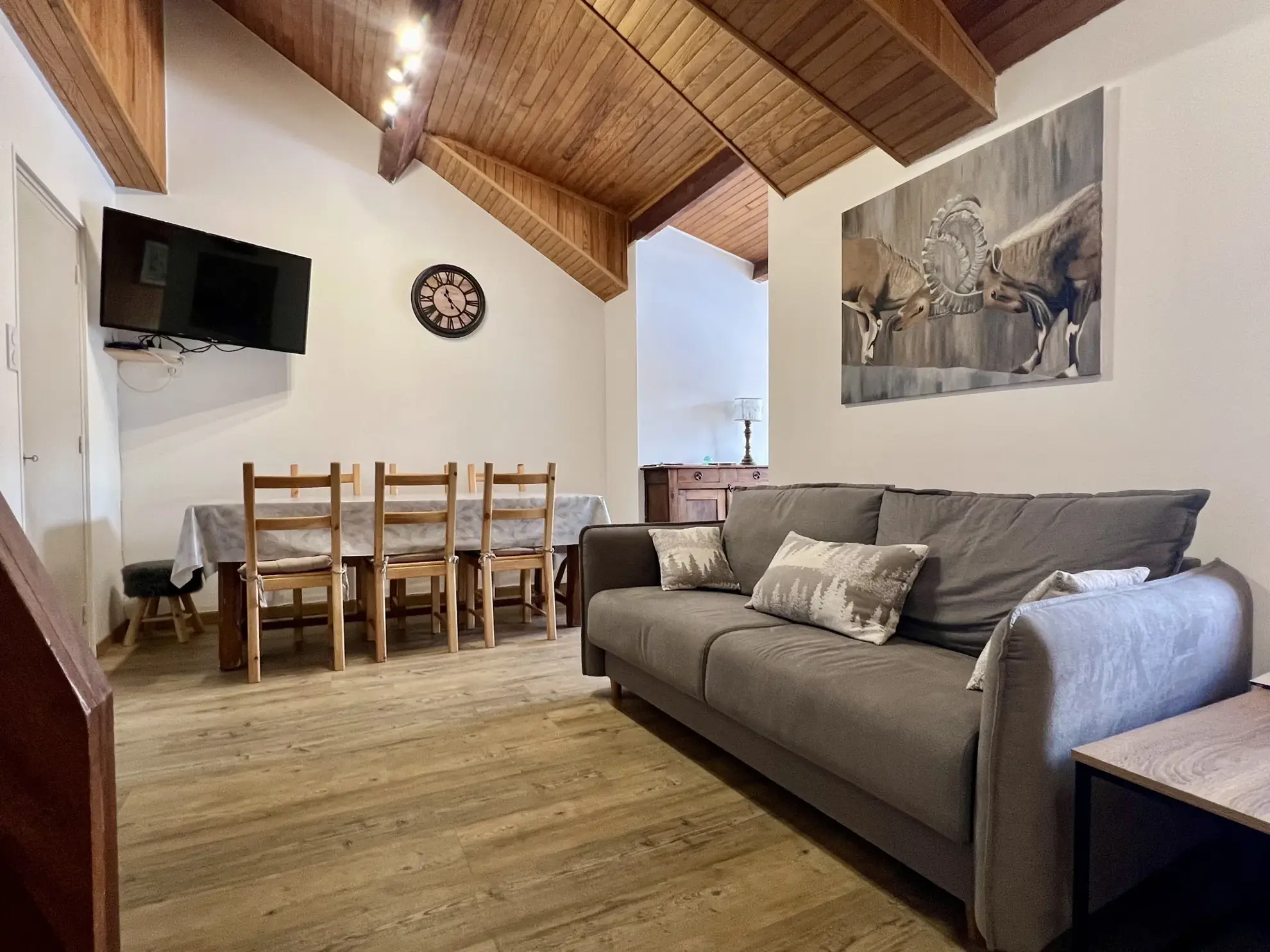 Charmant appartement duplex de 50,38 m² avec vue sur pistes à Les Deux Alpes 