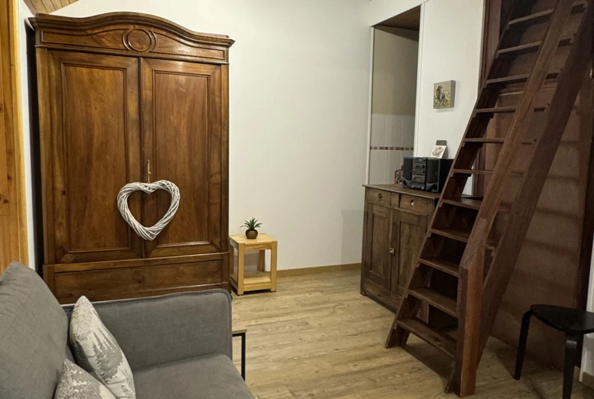 Charmant appartement duplex de 50,38 m² avec vue sur pistes à Les Deux Alpes 