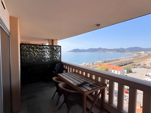 Appartement T3 de 40m² avec vue mer à Cannes La Bocca