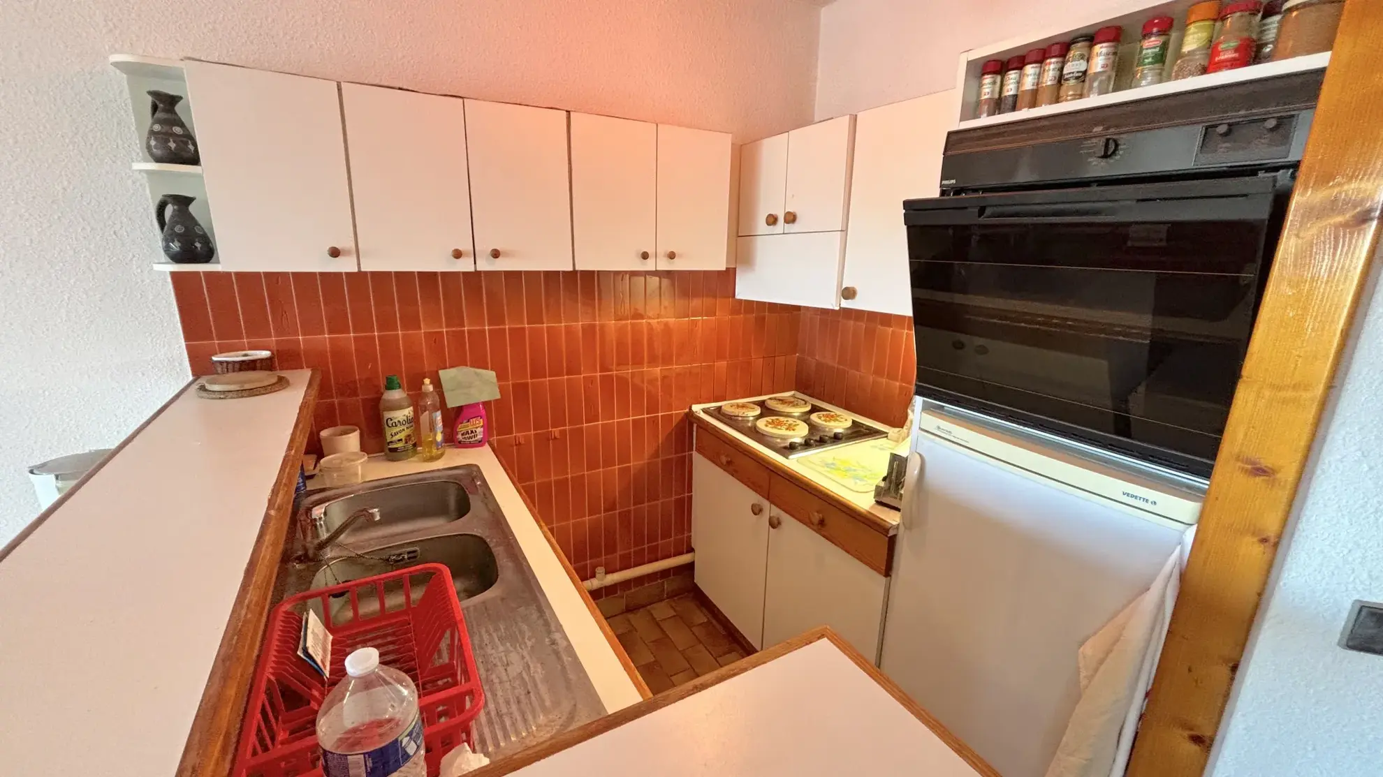 Appartement F2 cabine avec loggia et vue port à Carnon-Plage 