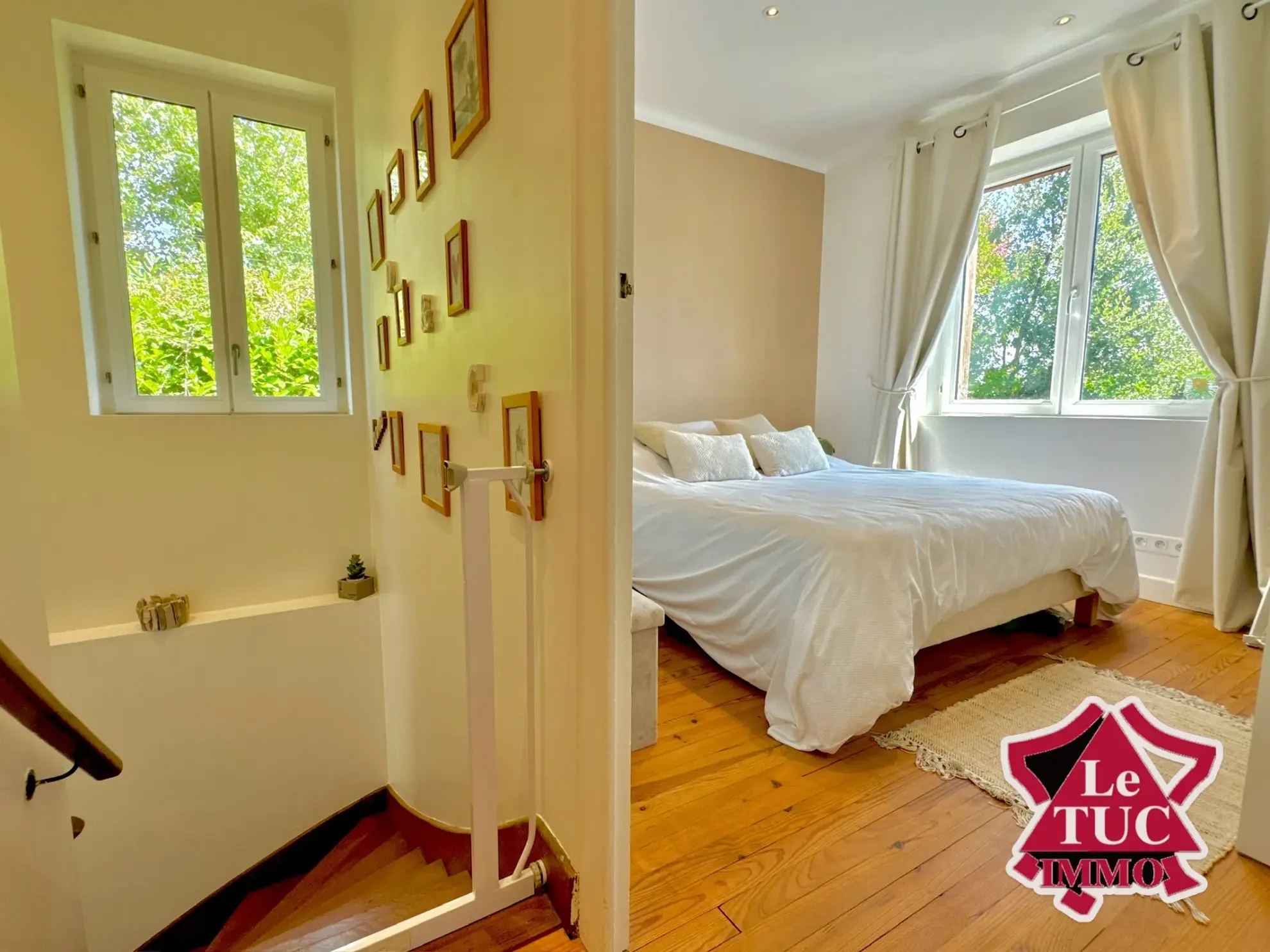 Grande maison rénovée avec 3 chambres, jardin et terrasse à Eysses, Villeneuve-sur-Lot 