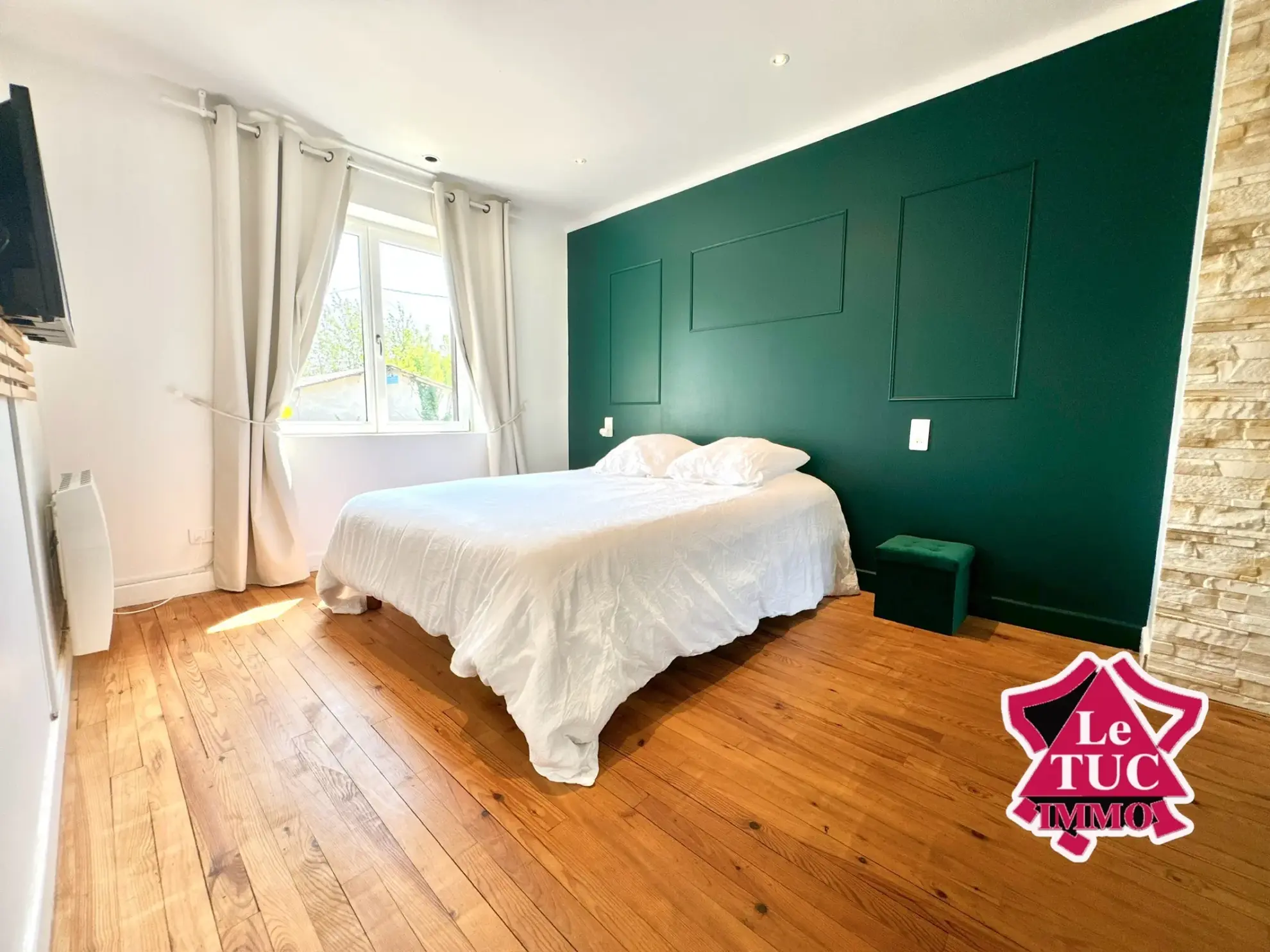 Grande maison rénovée avec 3 chambres, jardin et terrasse à Eysses, Villeneuve-sur-Lot 