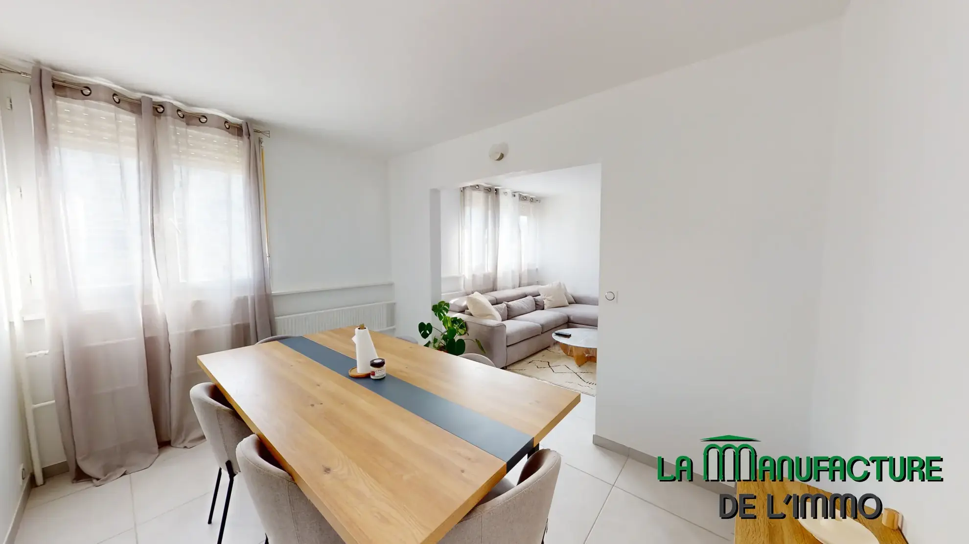 Appartement F4 rénové avec cave à Saint-Étienne La Métare - Idéal jeune couple 