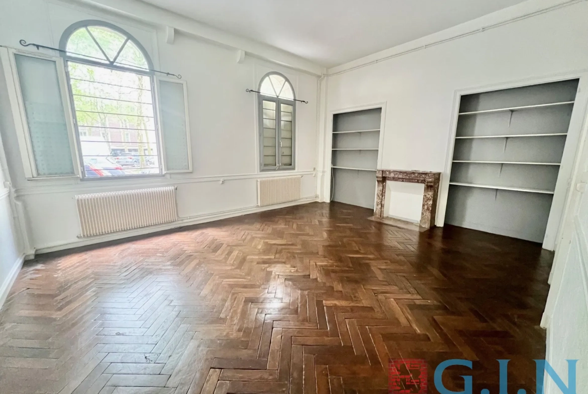 Appartement de type 2 à Rouen, secteur Place Saint-Marc – Charmant logement ancien avec cave 