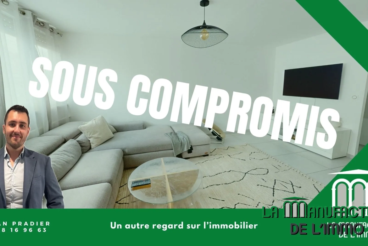 Appartement F4 rénové avec cave à Saint-Étienne La Métare - Idéal jeune couple 