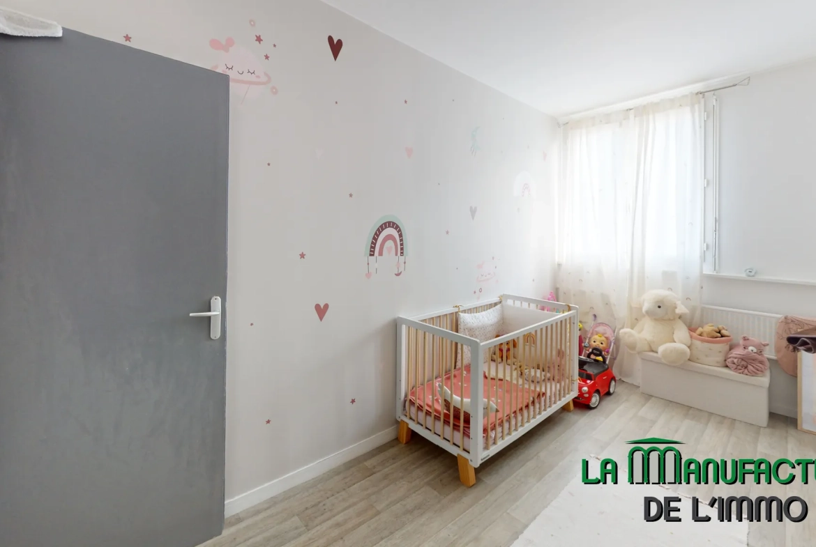 Appartement F4 rénové avec cave à Saint-Étienne La Métare - Idéal jeune couple 