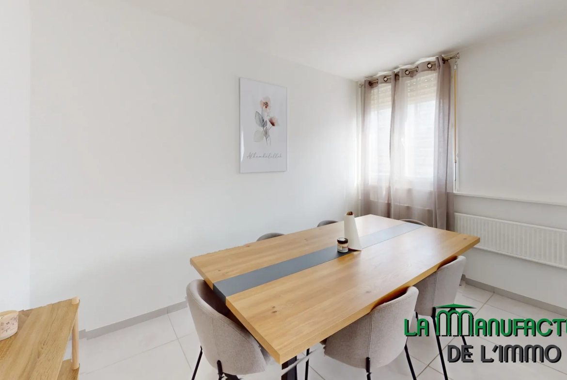 Appartement F4 rénové avec cave à Saint-Étienne La Métare - Idéal jeune couple 