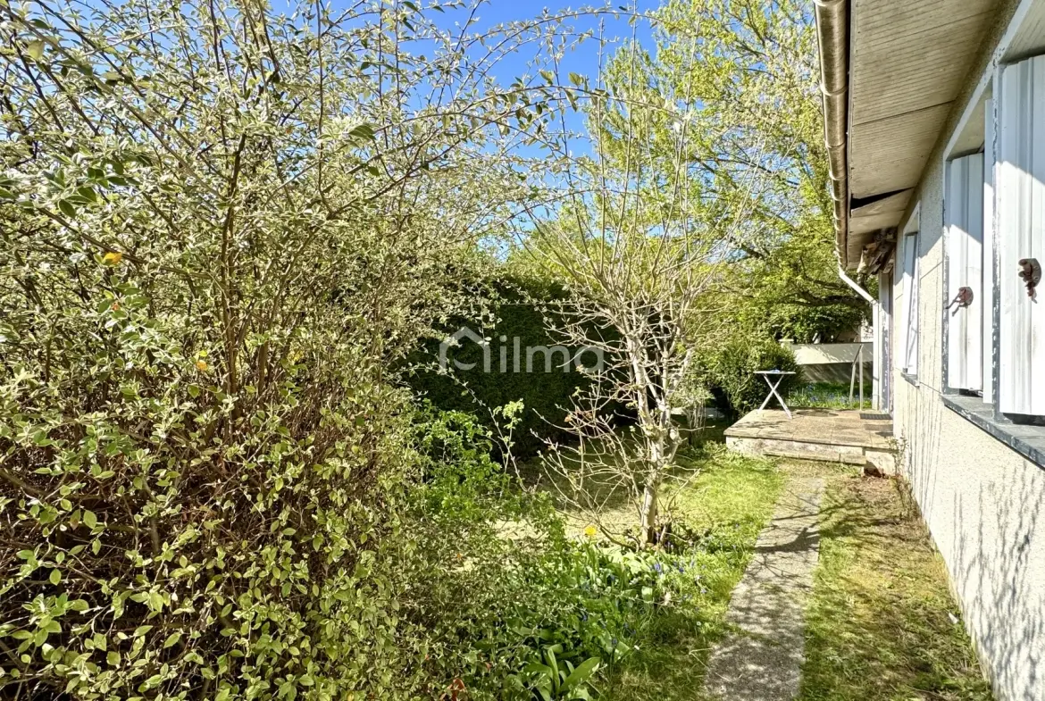 Charmante maison de plain-pied avec grand jardin à Saint-Pathus 