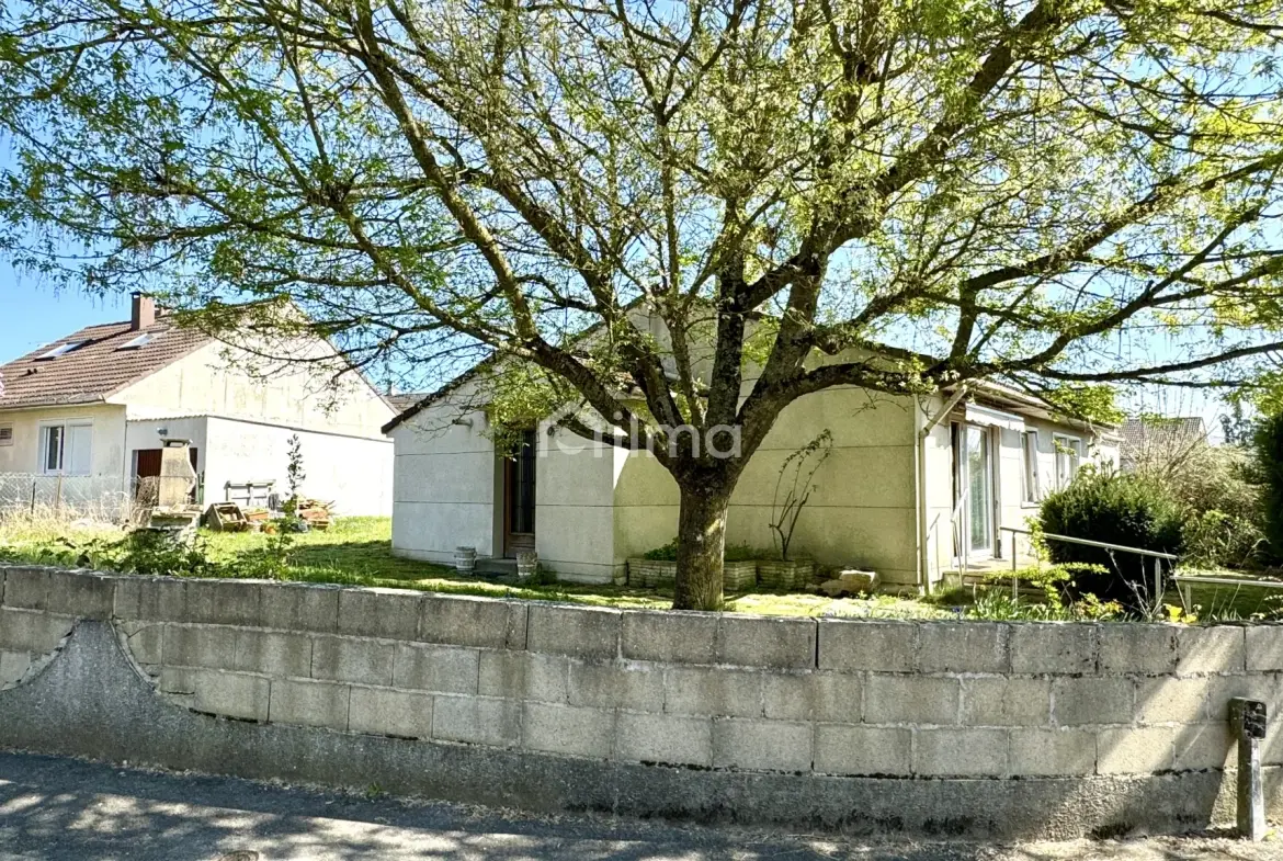 Charmante maison de plain-pied avec grand jardin à Saint-Pathus 