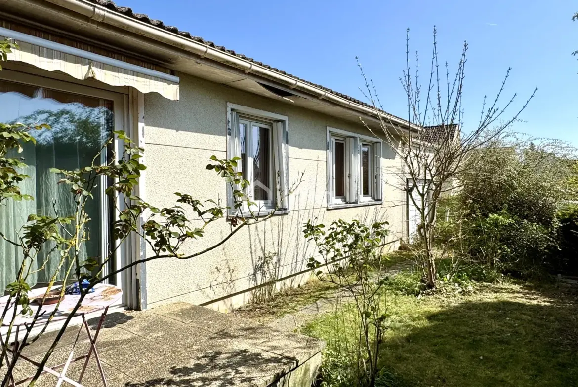 Charmante maison de plain-pied avec grand jardin à Saint-Pathus 