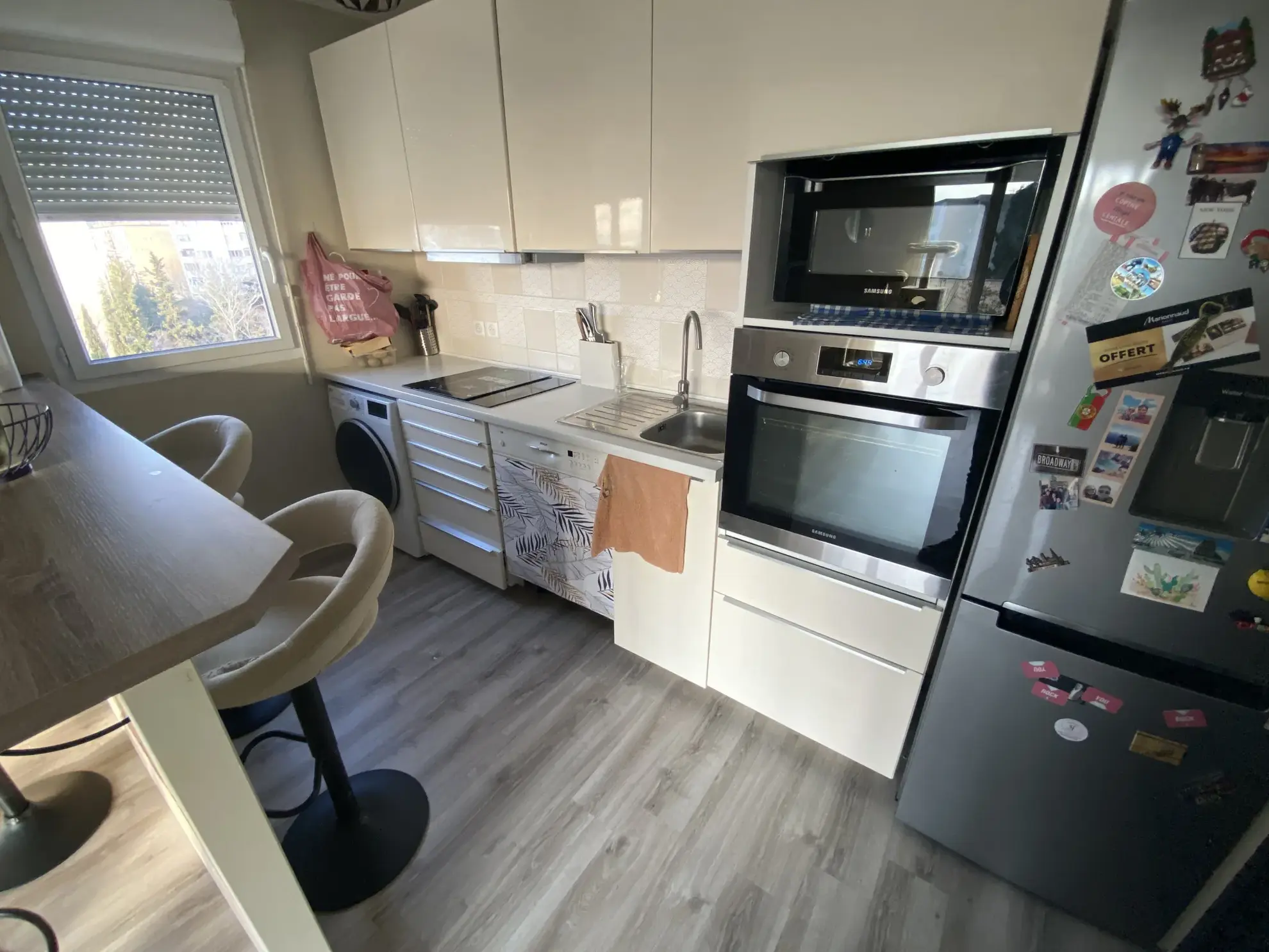 Appartement T3 lumineux avec terrasse et parking à Marseille 13013 