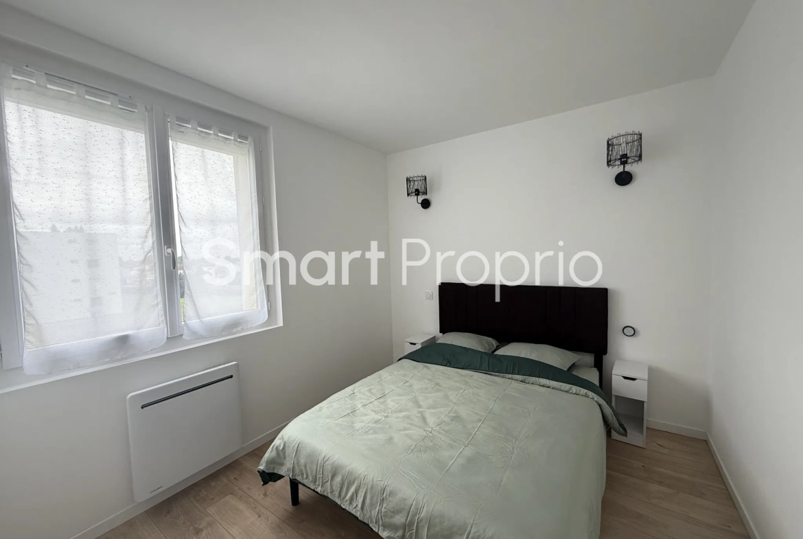 Appartement 3 Chambres Meublé à Carbon Blanc, Lumineux et Rénové 