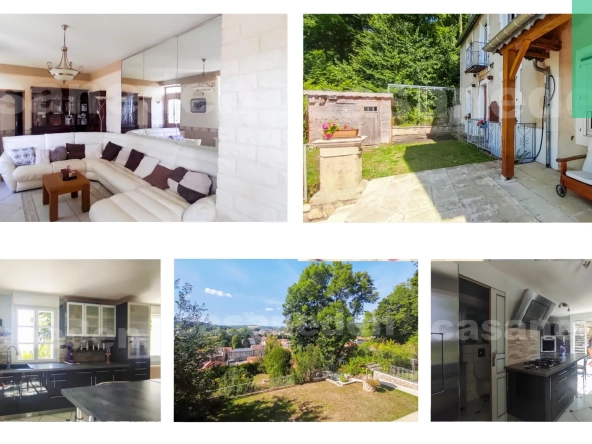 Maison rénovée de 170 m² à Saint Mihiel avec terrasse et confort moderne 