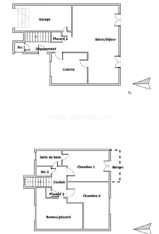 Maison individuelle de 4 pièces avec jardin à Feyzin, proche école et transports 