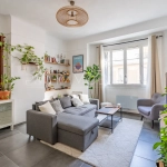 Appartement traversant de 76 m² avec extérieur à Marseille, à deux pas de la place Sébastopol