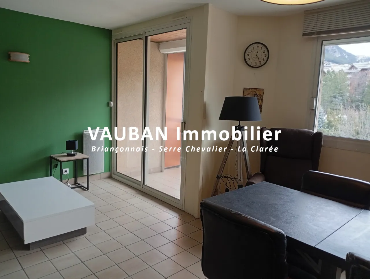 Appartement 1 bis avec cellier à vendre à Briançon, proche télécabine 