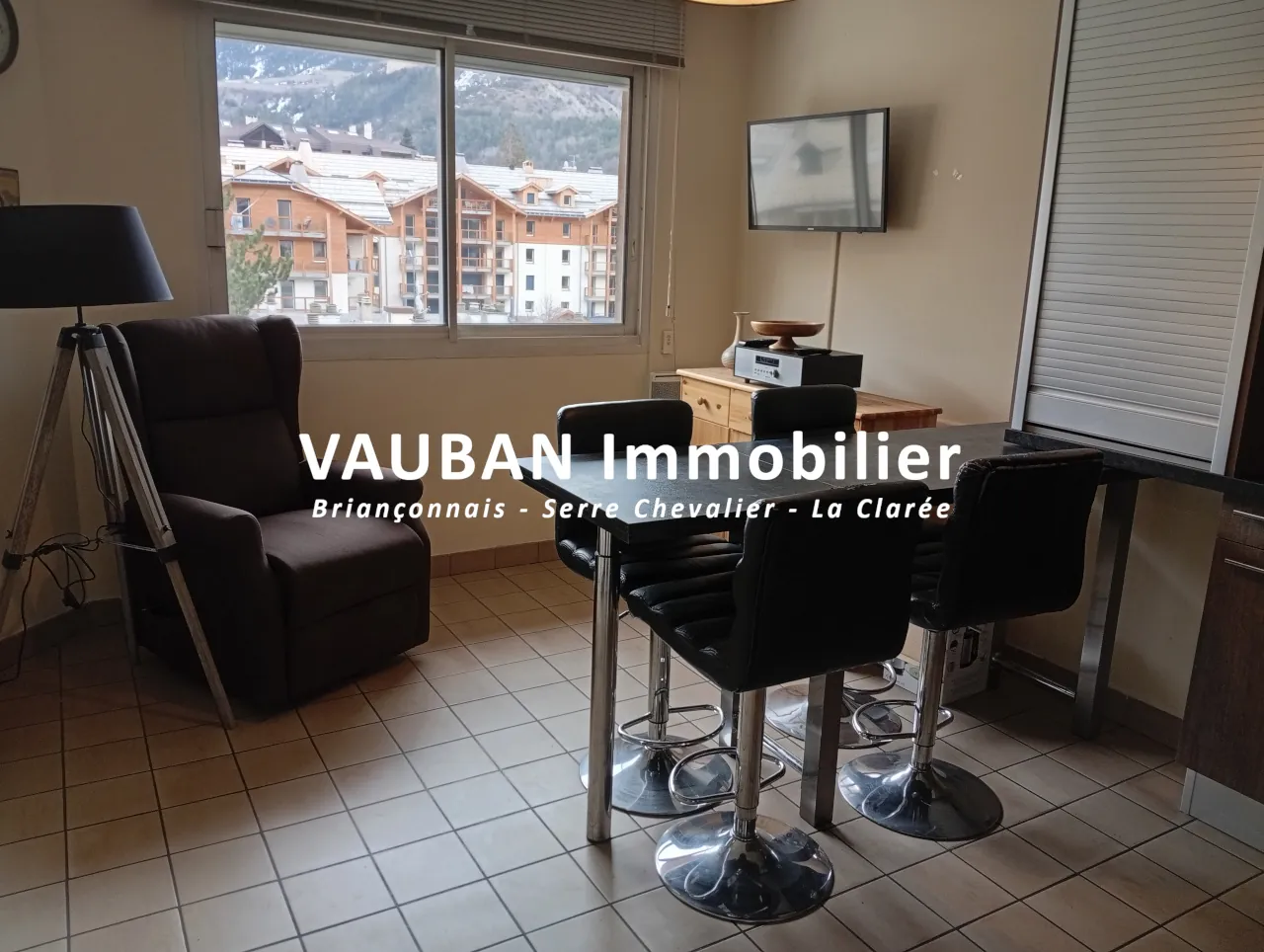 Appartement 1 bis avec cellier à vendre à Briançon, proche télécabine 