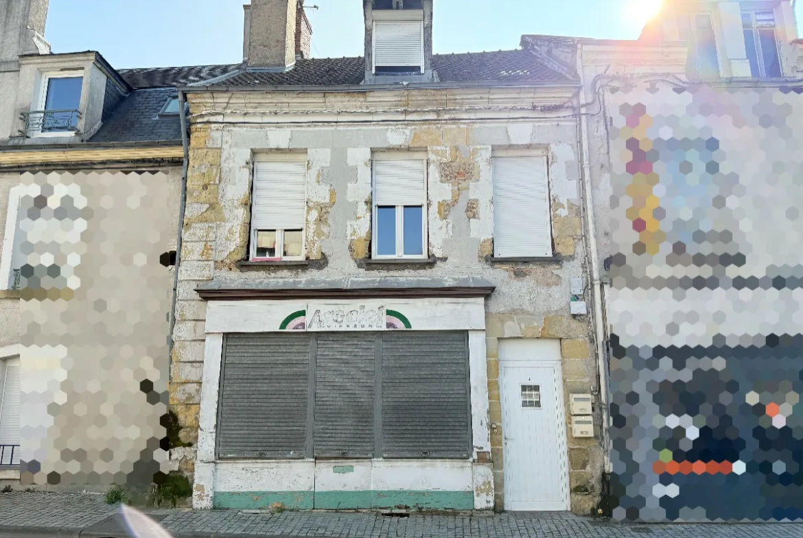 Immeuble à vendre à Vierzon centre-ville, idéal investissement locatif 