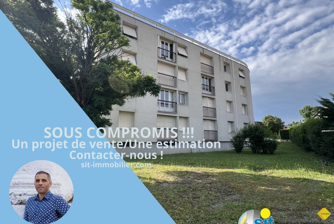 Appartement T4 avec cave et stationnement à Pont-Évêque (Vienne) 
