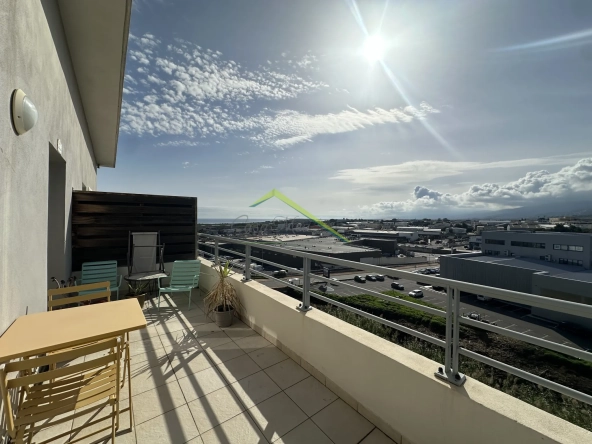 Appartement T2 avec terrasse et parking à Bastia Sud
